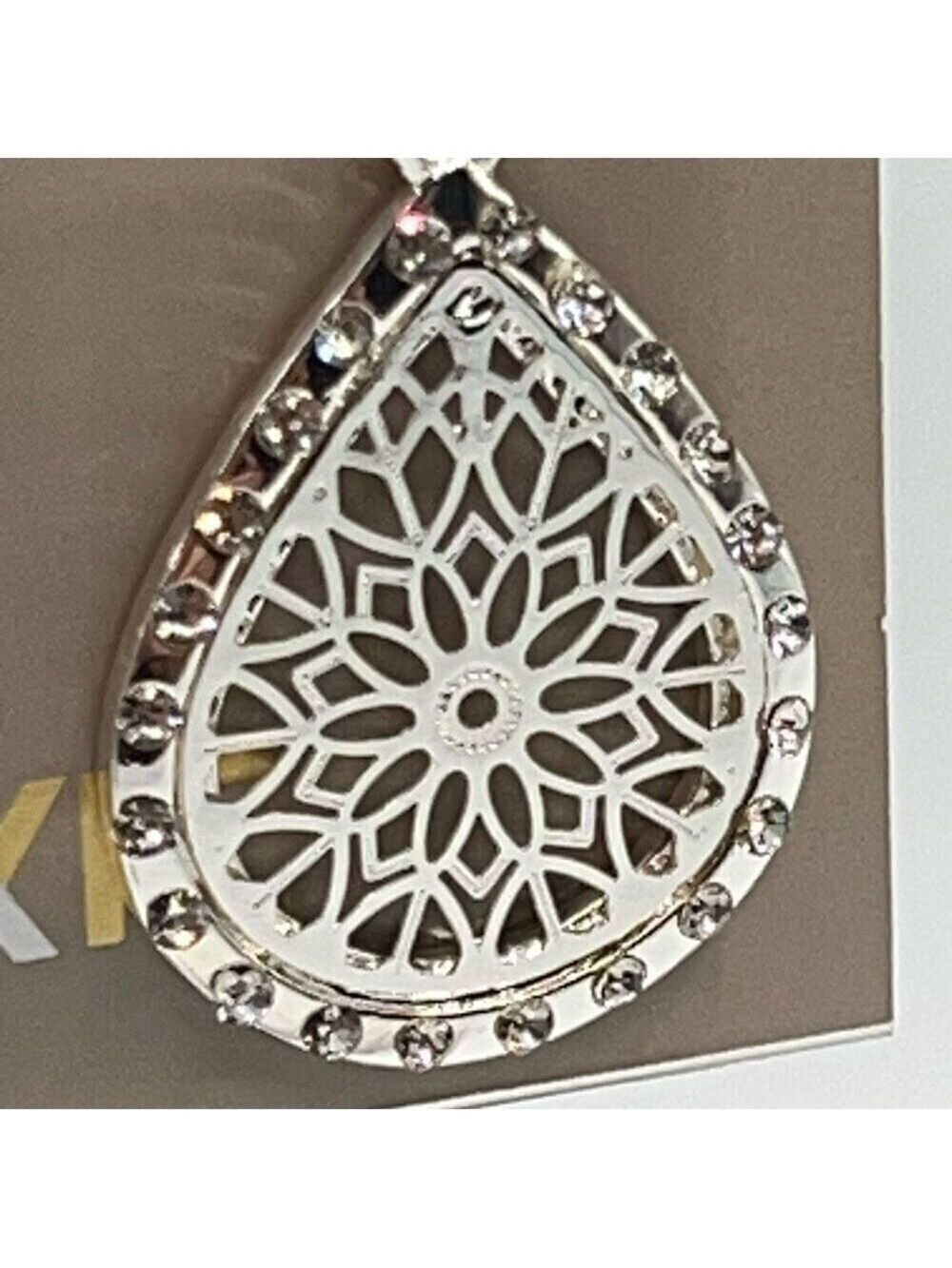 Mix It  Silver Filigree Earrings